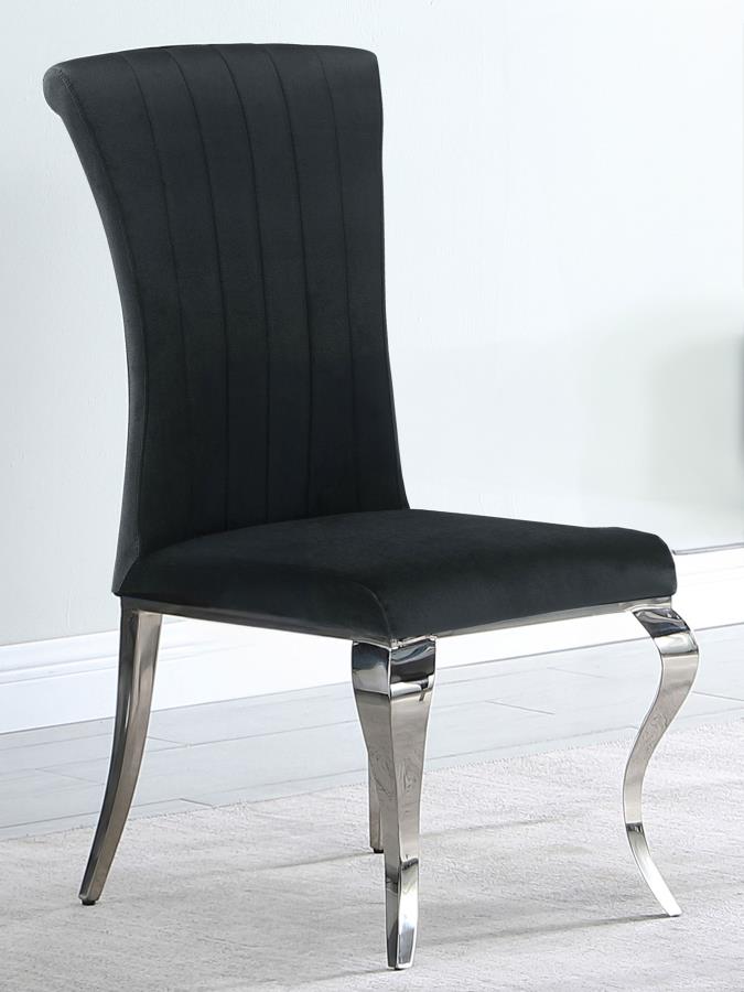 Betty Velvet Upholstered Dining Side Chair (Set of 4)