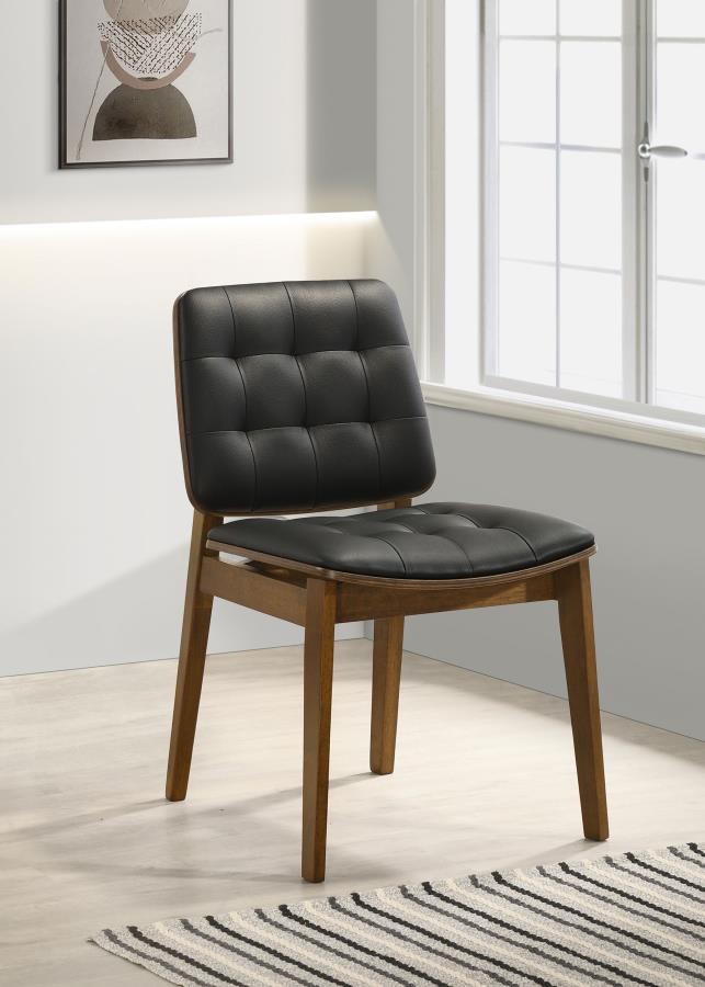 Redbridge Upholstered Dining Side Chair Walnut (Set of 2)