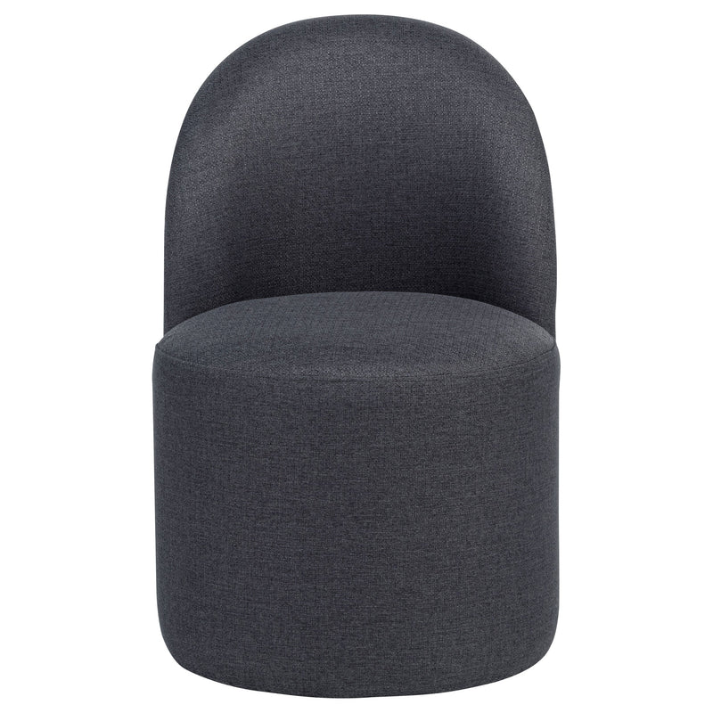Aubrey Upholstered Barrel Dining Side Chair Beige (Set of 2)