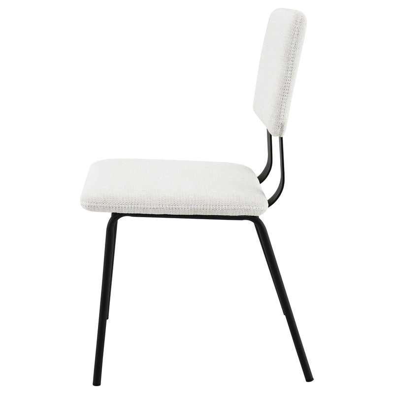 Calla Fabric Upholstered Dining Side Chair (Set of 2)