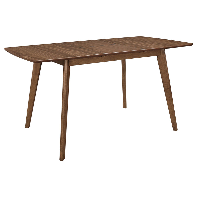Alfredo Butterfly Leaf Dining Set Natural Walnut