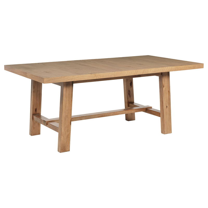 Middleton Extension Leaf Dining Set Natural Brown