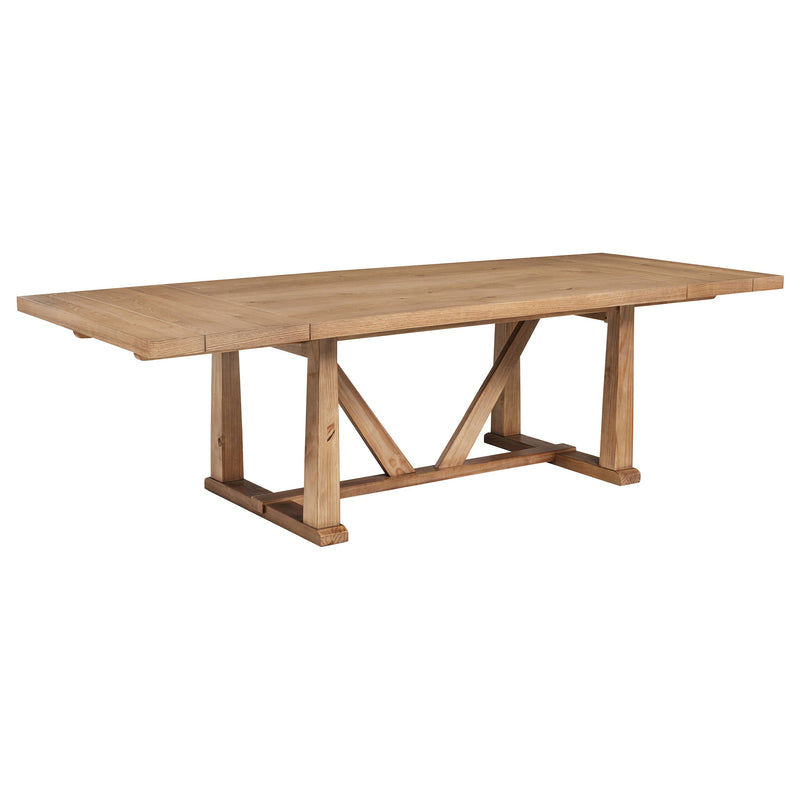 Middleton Extension Leaf Dining Set Brown
