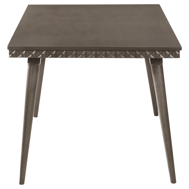 Onslow 59-inch Rectangular Wood Dining Table Dark Brown