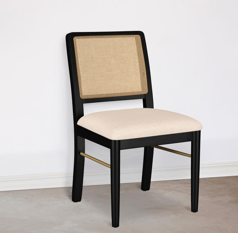 Arini Rattan Cane Dining Side Chair (Set of 2)