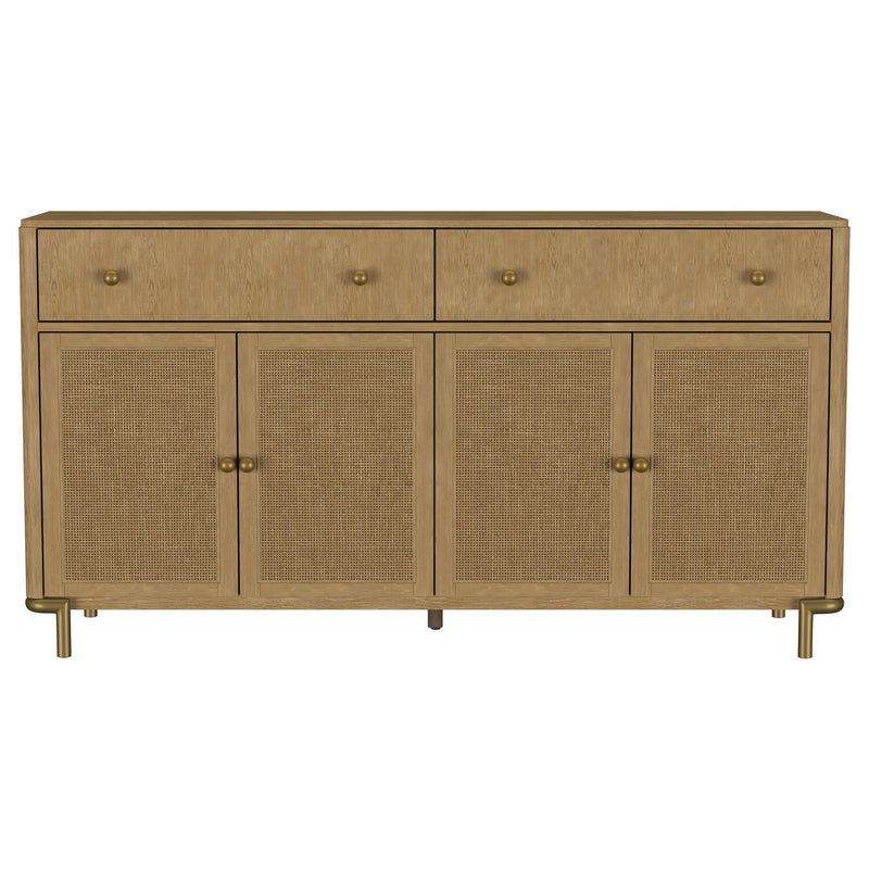Arini 2-drawer Cane Door Dining Sideboard Server