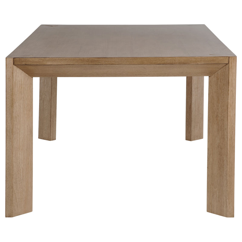 Bruner 72-inch Rectangular Dining Set Natural Brown