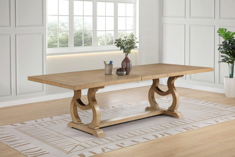 Brockway 104-inch Extension Leaf Dining Table