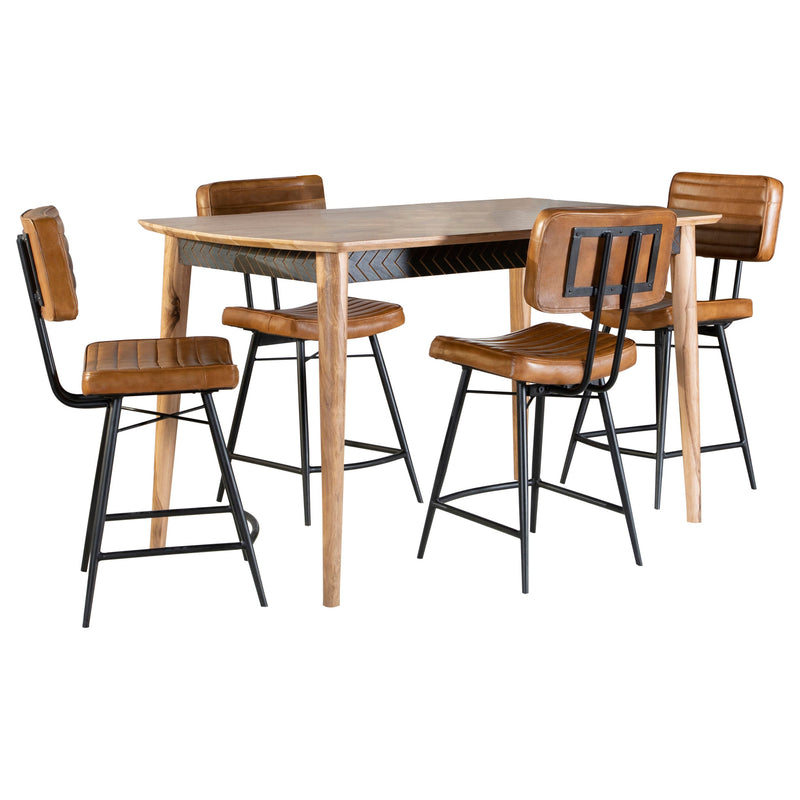 Partridge Counter Dining Set Sheesham
