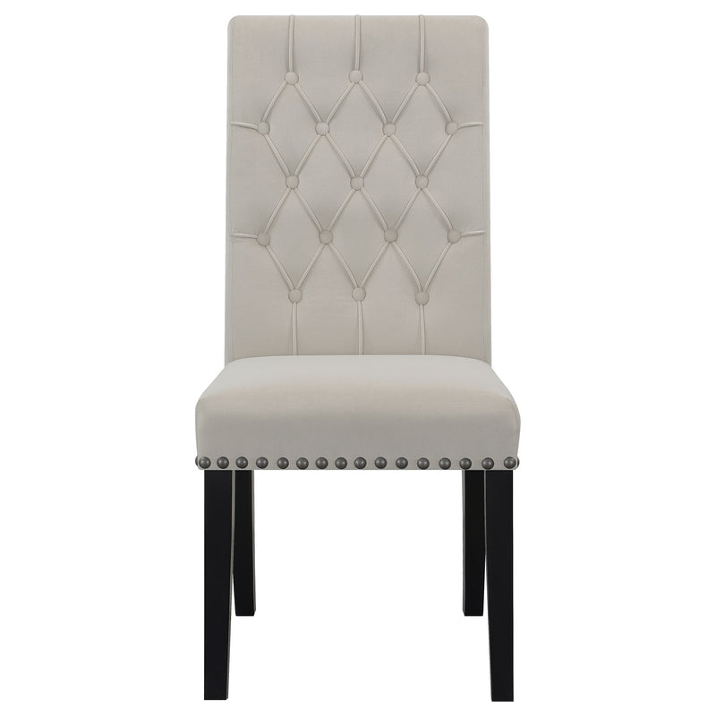 Alana Fabric Upholstered Dining Side Chair (Set of 2)