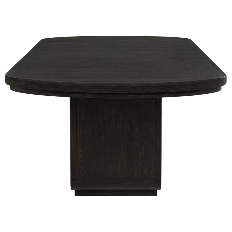 Leandro Rectangular Dining Table Set Burnished