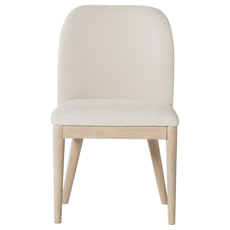 Solano Upholstered Dining Side Chair Beige (Set of 2)