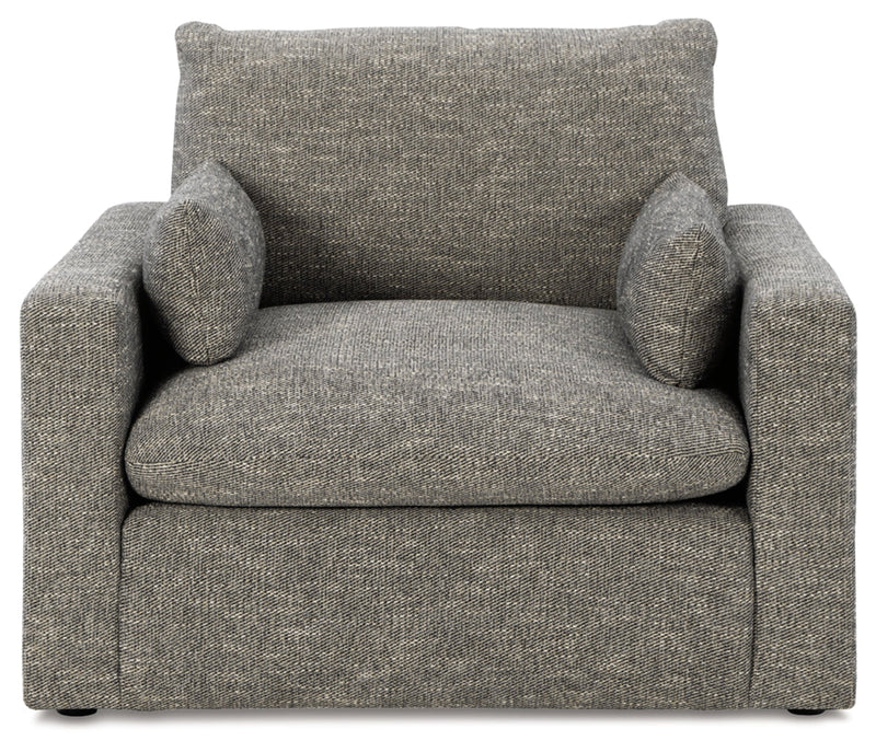 Dramatic Chair and Ottoman