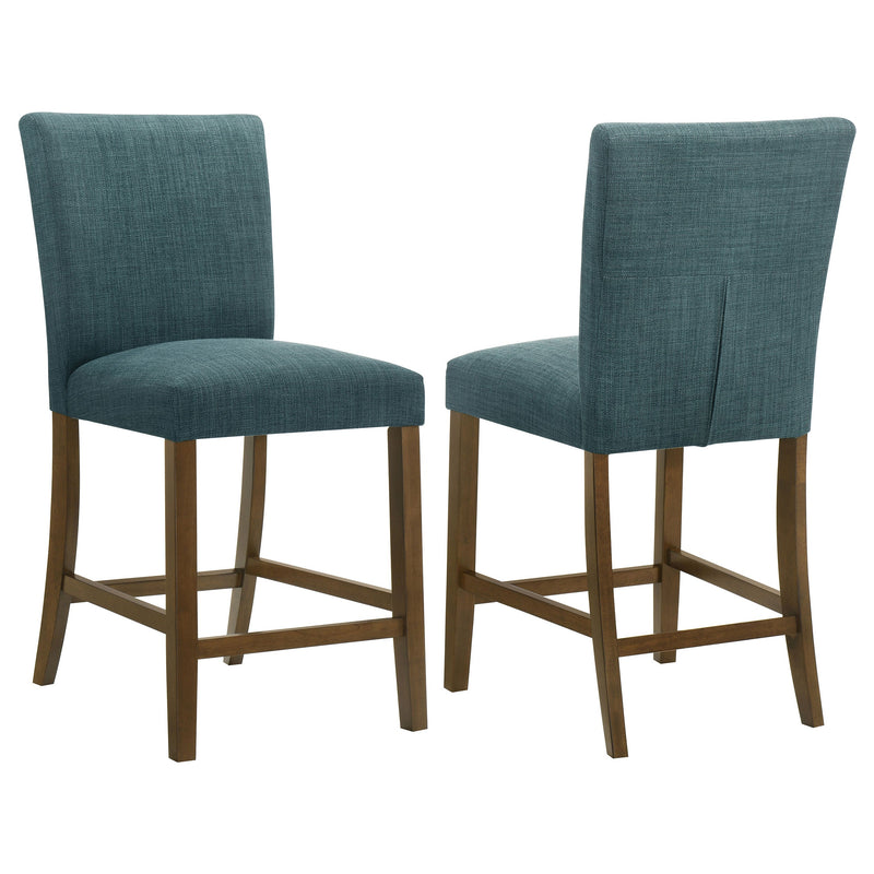 Paxton Upholstered Counter Height Dining Chair Green (Set of 2)