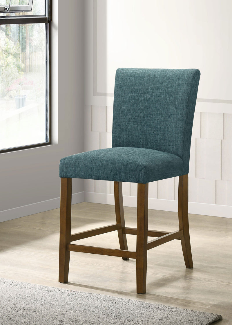 Paxton Upholstered Counter Height Dining Chair Green (Set of 2)