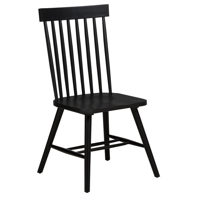 Andrews Round Wood Dining Room Table Set