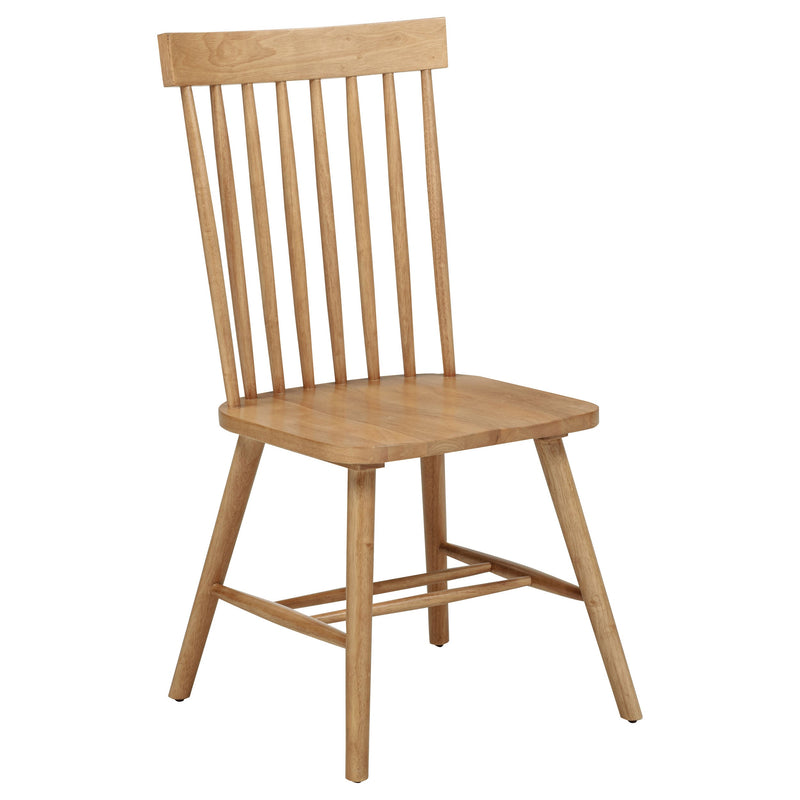 Andrews Round Wood Dining Room Table Set