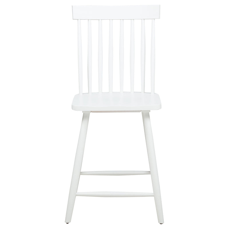 Andrews Windsor Counter Height Dining Side Chair (Set of 2)