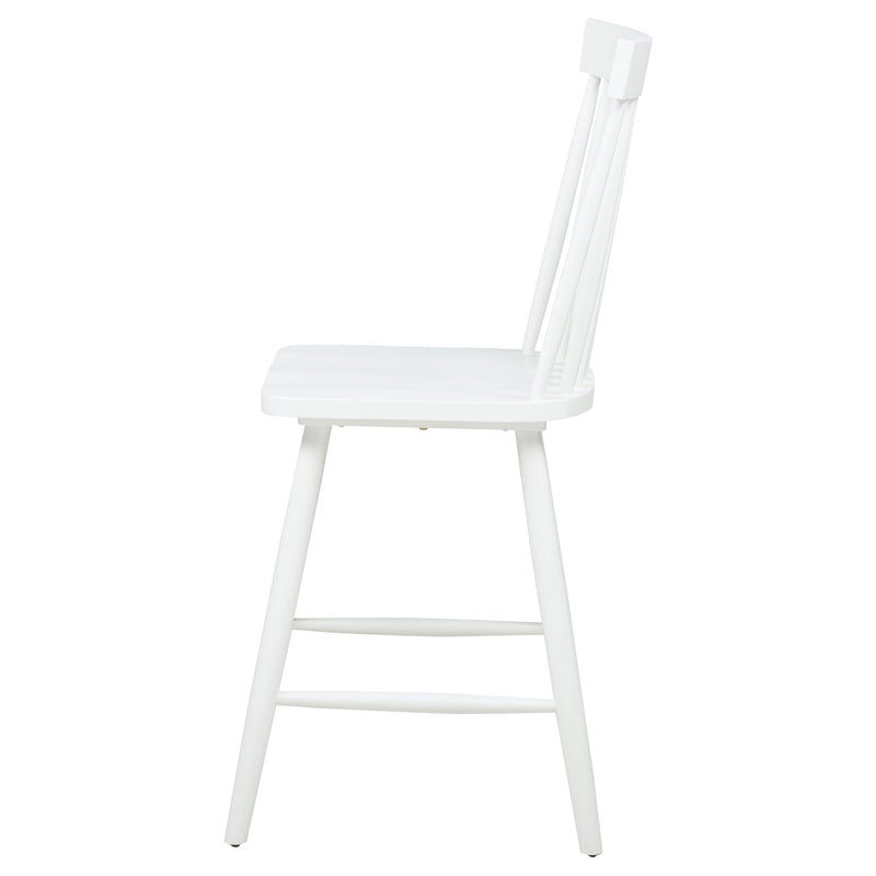 Andrews Windsor Counter Height Dining Side Chair (Set of 2)