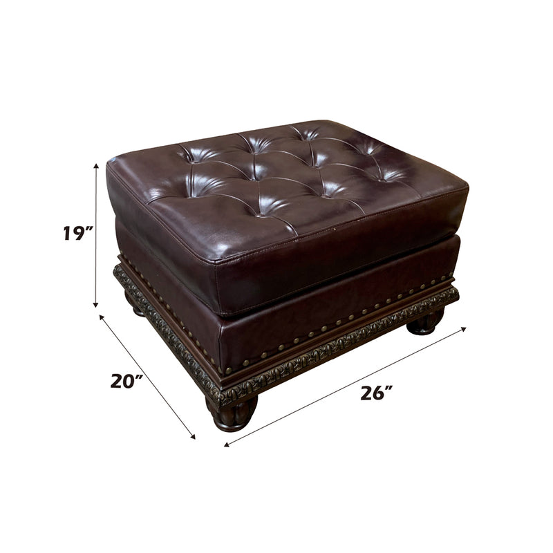 Anondale Bench & Ottoman