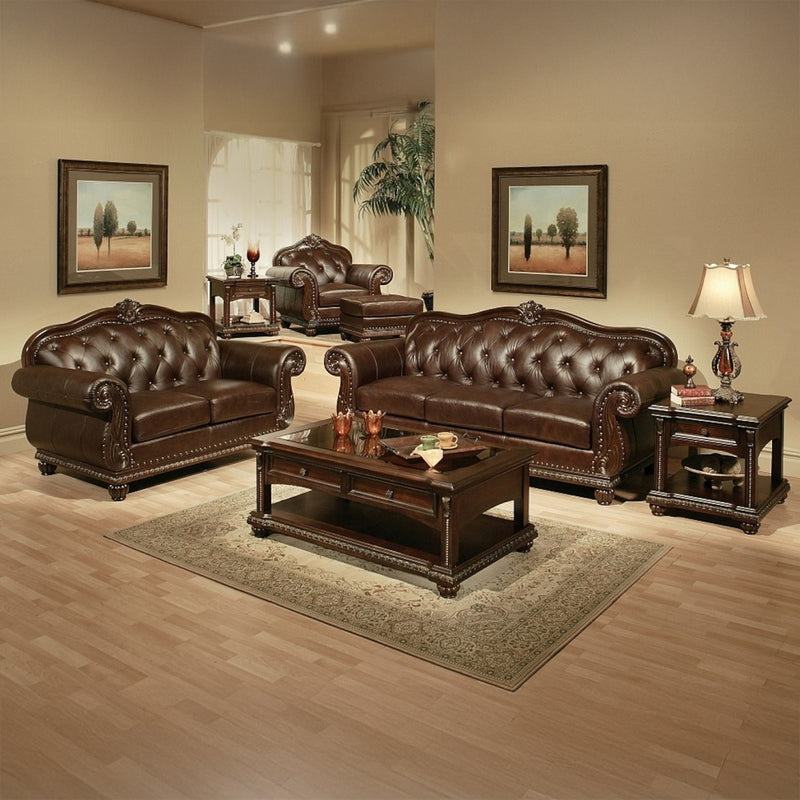 Anondale Bench & Ottoman