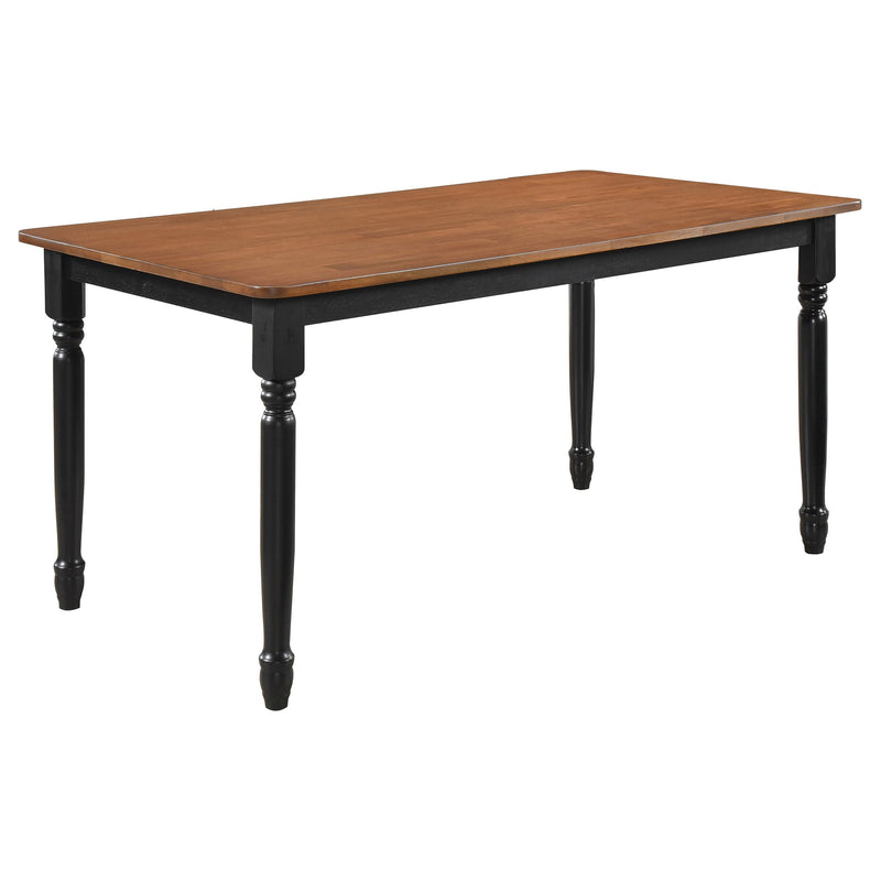 Hollyoak Rectangular Dining Set Walnut