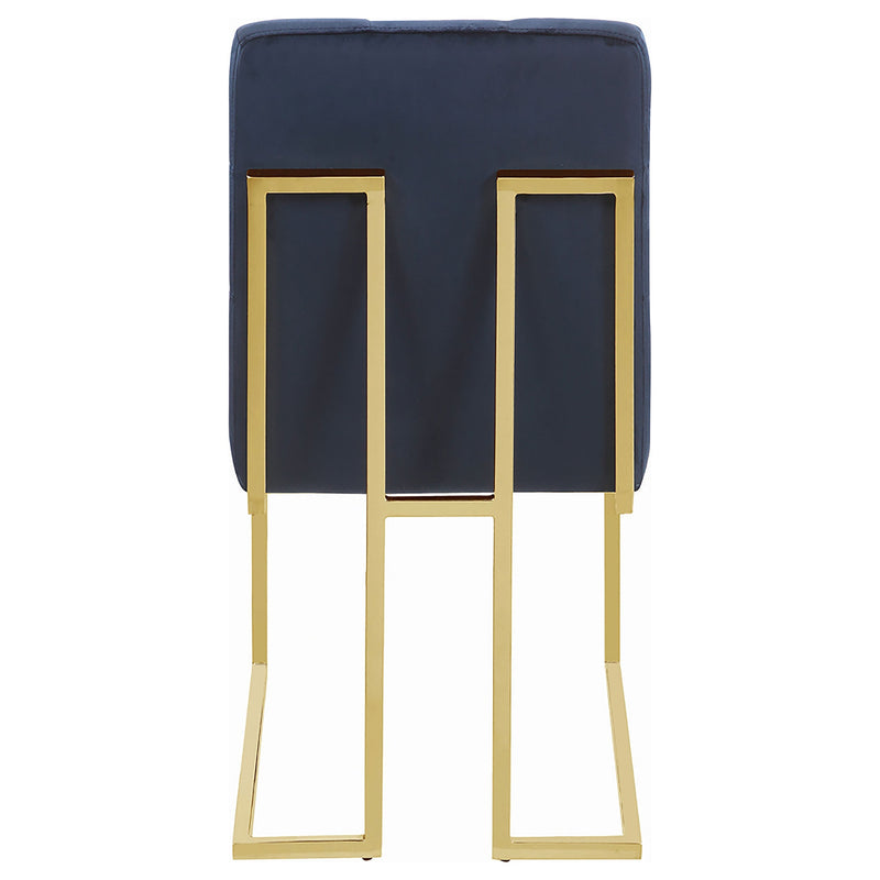 Cisco Velvet Upholstered Dining Side Chair (Set of 2)