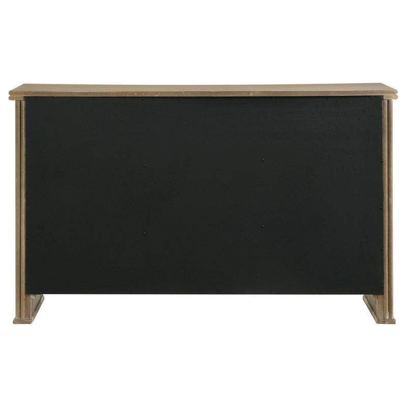 Adina 3-door 59-inch Sideboard Server Distressed Light Brown