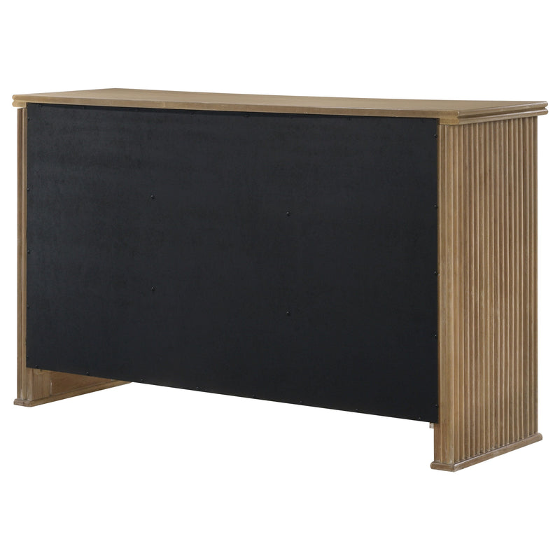 Adina 3-door 59-inch Sideboard Server Distressed Light Brown