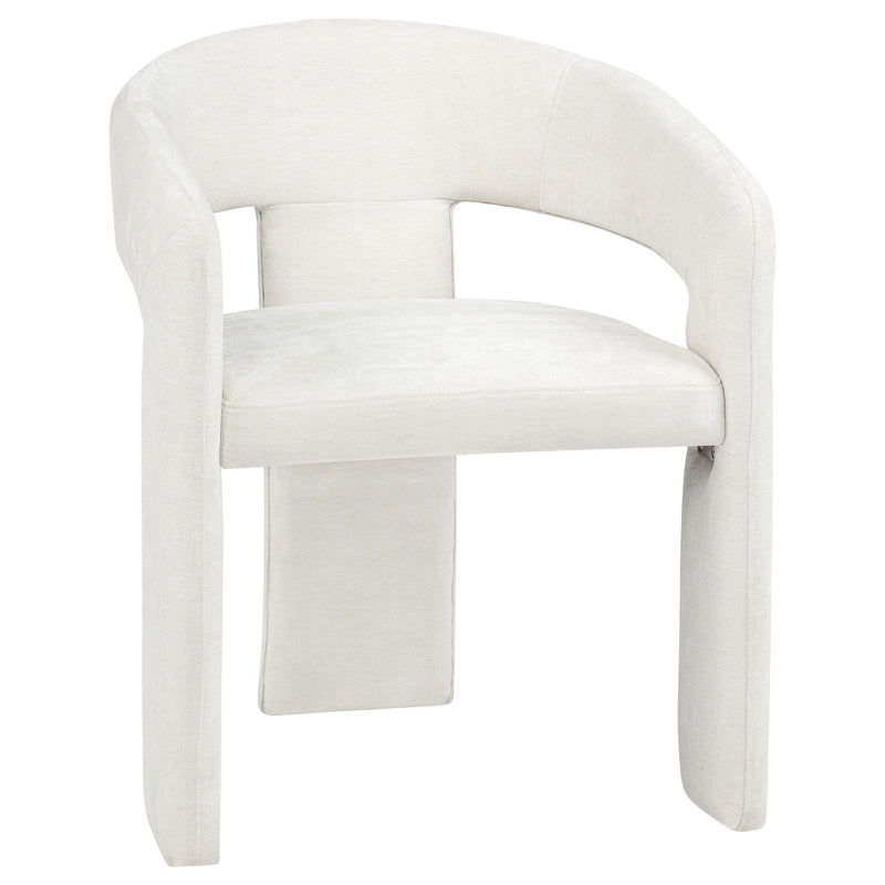 Carlow Upholstered Dining Arm Chair Black (Set of 2)