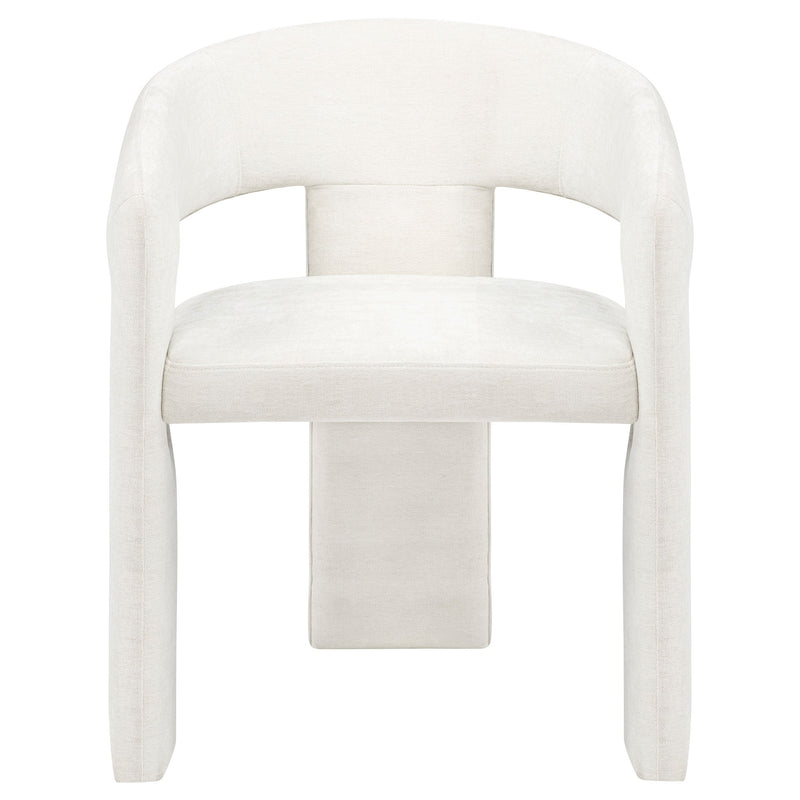 Carlow Upholstered Dining Arm Chair Black (Set of 2)