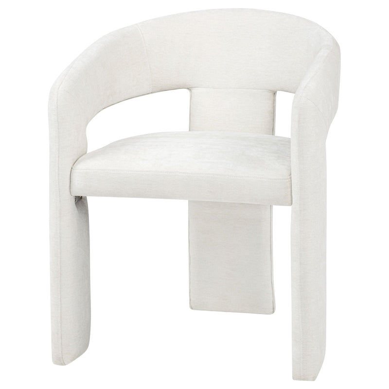 Carlow Upholstered Dining Arm Chair Black (Set of 2)