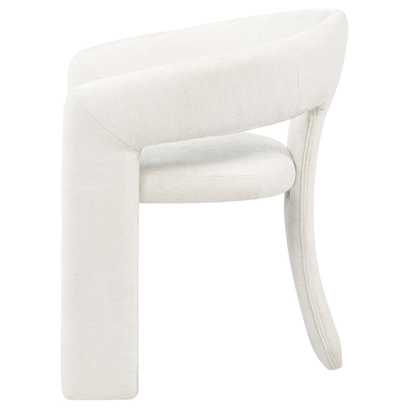 Carlow Upholstered Dining Arm Chair Black (Set of 2)