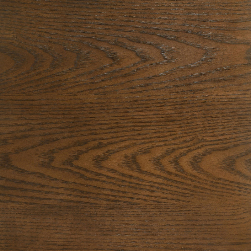 Franklin 54-inch Round Wood Pedestal Base Dining Table Dark Brown