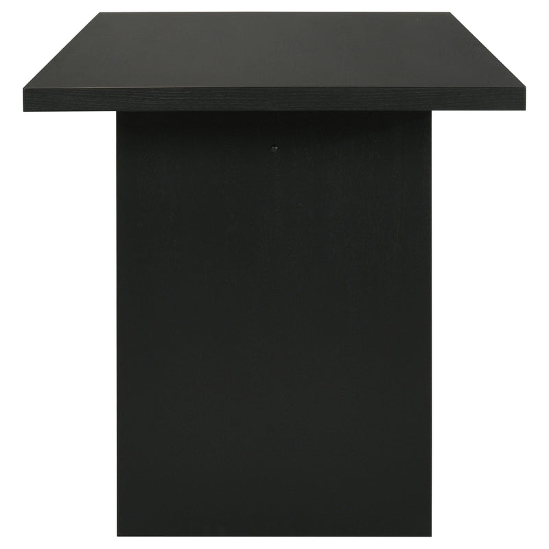 Decker 7-piece 70-inch Rectangular Counter Height Dining Set Black