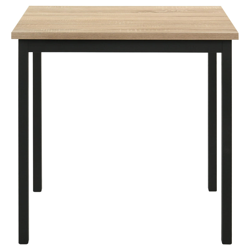 Garza 5-piece Space Saving Rectangular Dining Table Greige Oak