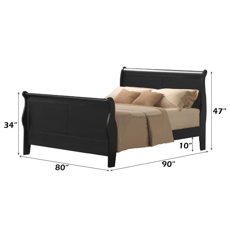 Louis Philippe III Bed