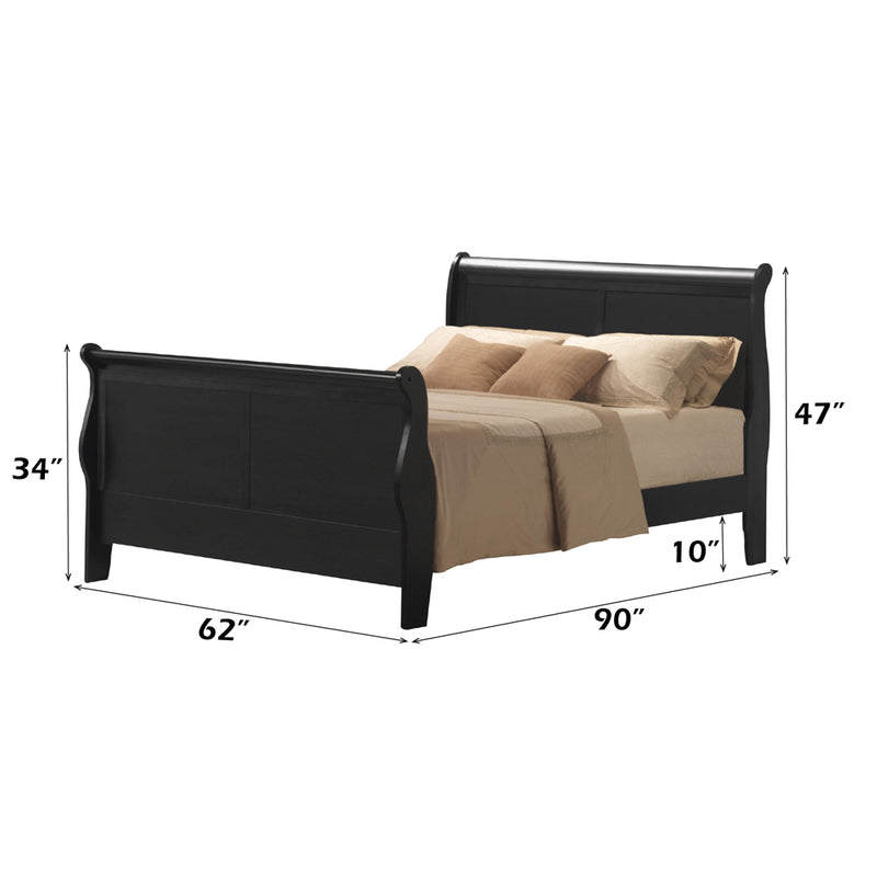 Louis Philippe III Bed
