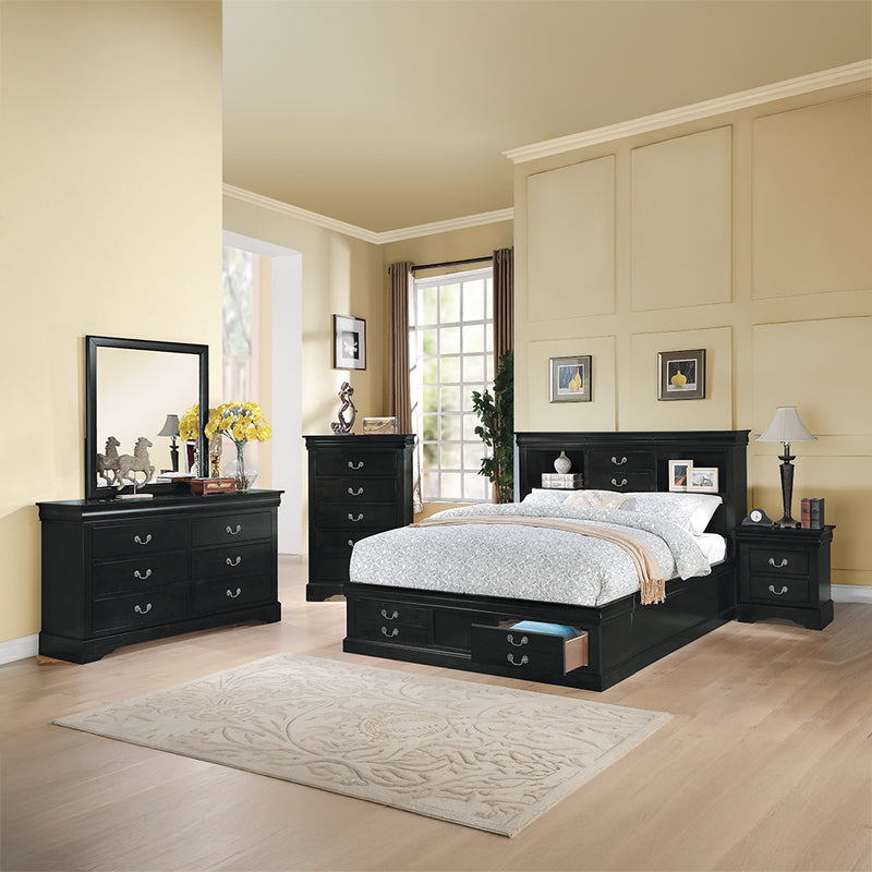 Louis Philippe III Dresser & Mirror