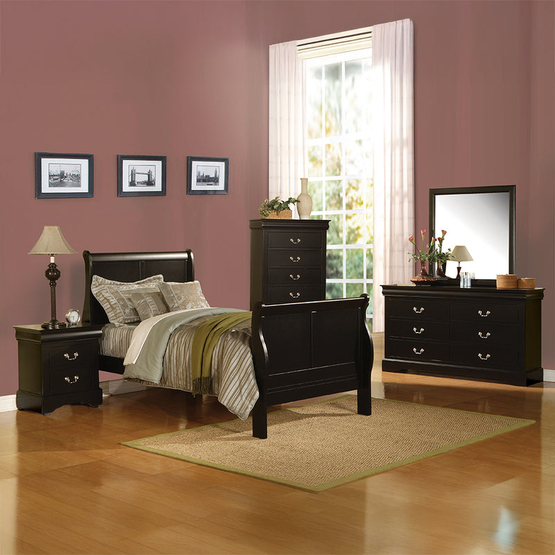 Louis Philippe III Dresser & Mirror