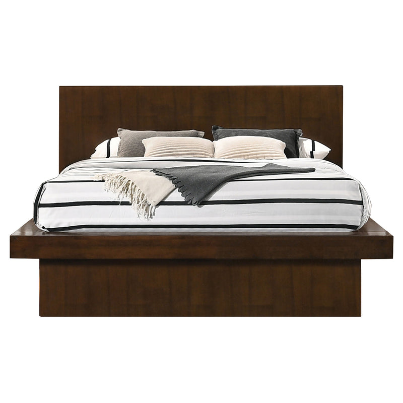 Jessica LED Bedroom Set Cappuccino