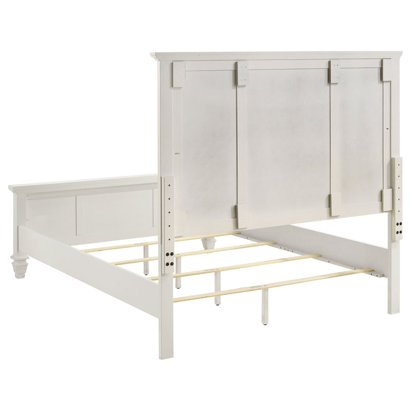 Sandy Beach Bedroom Set Cream White