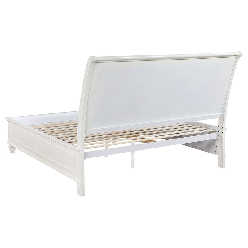 Sandy Beach Bedroom Set Cream White