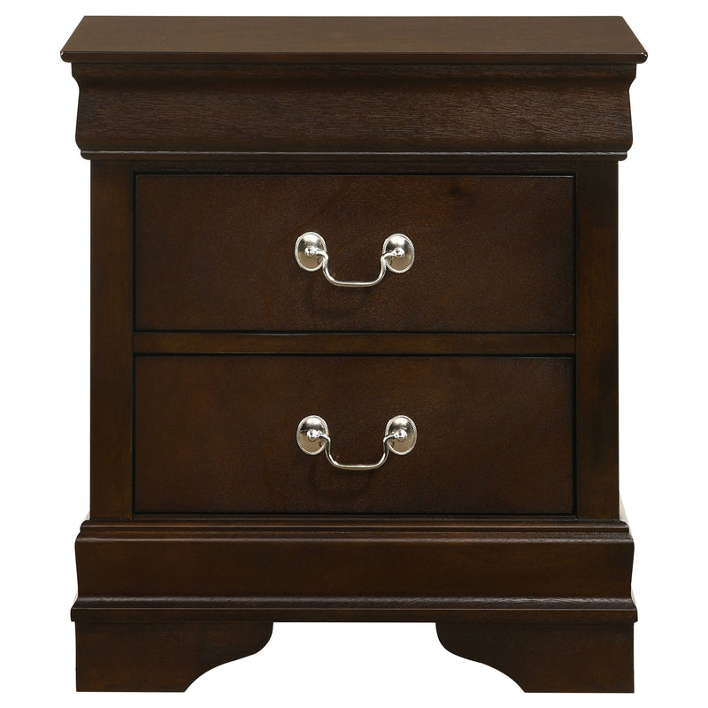 Louis Philippe Bedroom Set Cappuccino