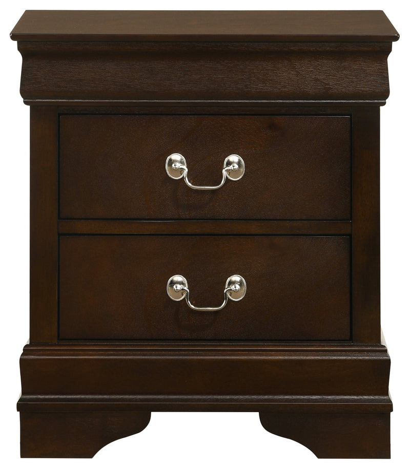 Louis Philippe Bedroom Set Cappuccino