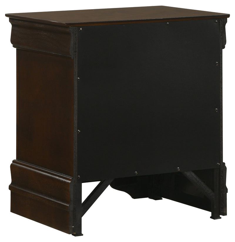 Louis Philippe Bedroom Set Cappuccino
