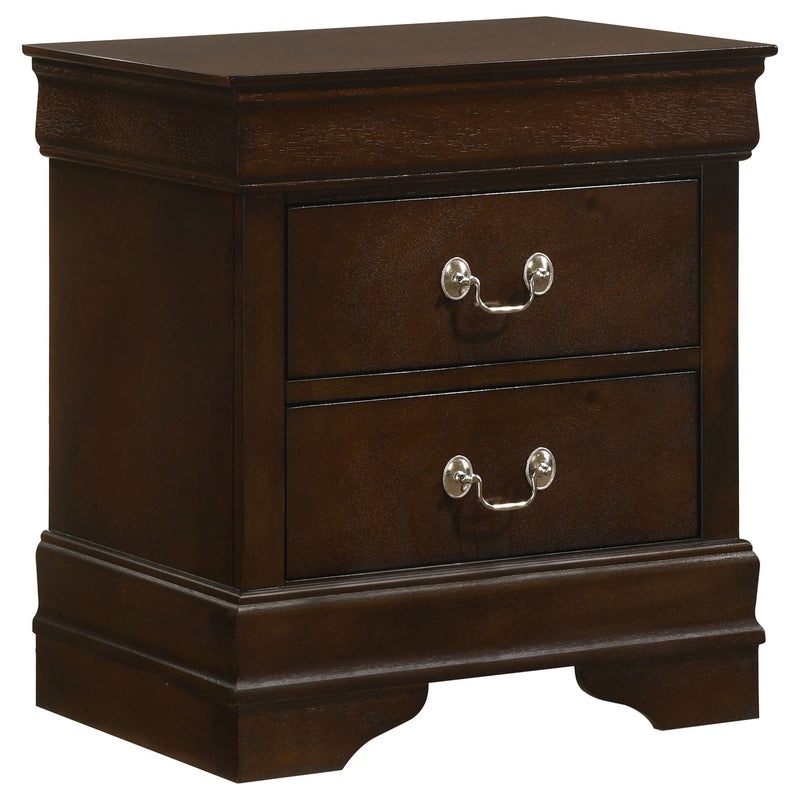 Louis Philippe Bedroom Set Cappuccino