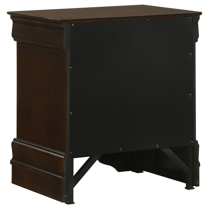 Louis Philippe Bedroom Set Cappuccino