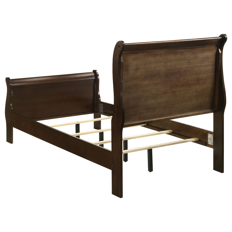 Louis Philippe Bedroom Set Cappuccino
