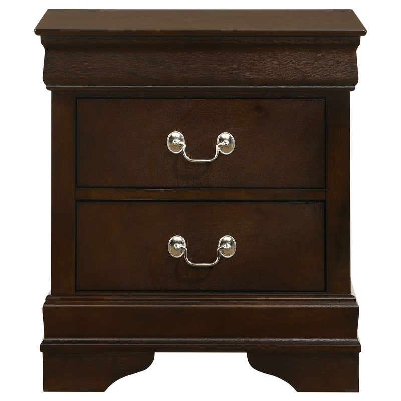 Louis Philippe Bedroom Set Cappuccino